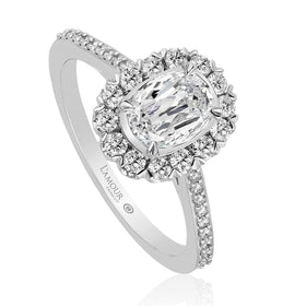 L’AMOUR CRISSCUT DIAMOND ENGAGEMENT RING - L227-LOV075